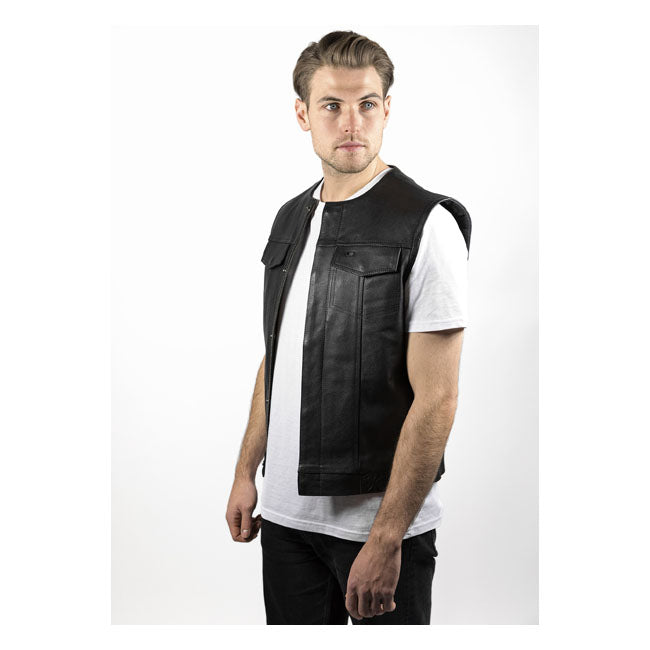 John Doe MC Outlaw leather vest black Vests John Doe