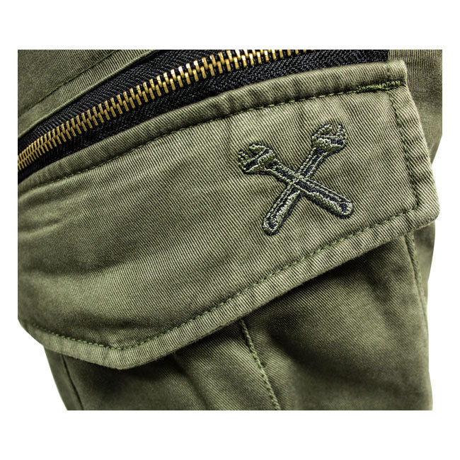 *5 WORKING DAYS EXTRA TRANSIT TIME* John Doe Stroker Cargo XTM pants olive Pants John Doe