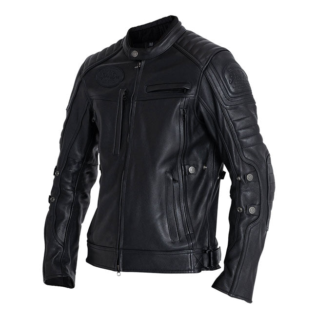John Doe Technical Leather jacket with XTM black Jackets Male John Doe