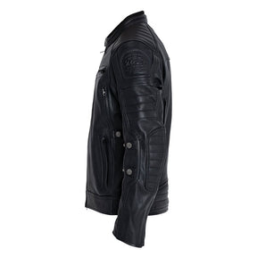 John Doe Technical Leather jacket with XTM black Jackets Male John Doe