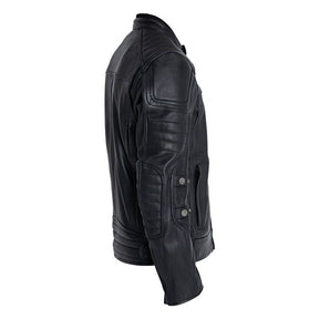 John Doe Technical Leather jacket with XTM black Jackets Male John Doe