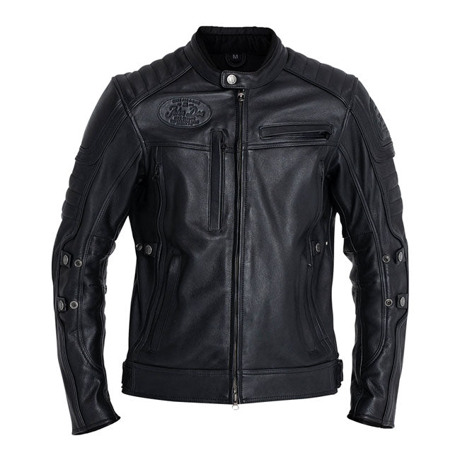 John Doe Technical Leather jacket with XTM black Jackets Male John Doe