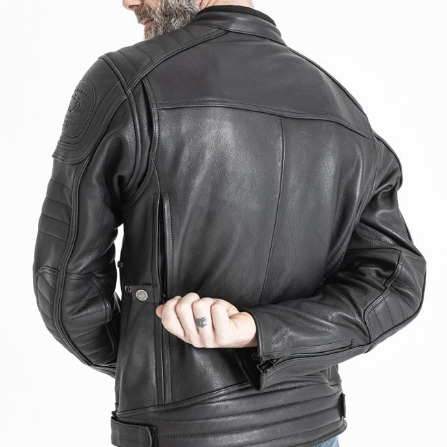 John Doe Technical Leather jacket with XTM black Jackets Male John Doe
