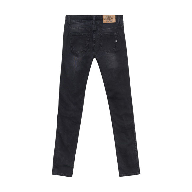 John Doe Betty high waist XTM jeans dark black Jeans Female John Doe