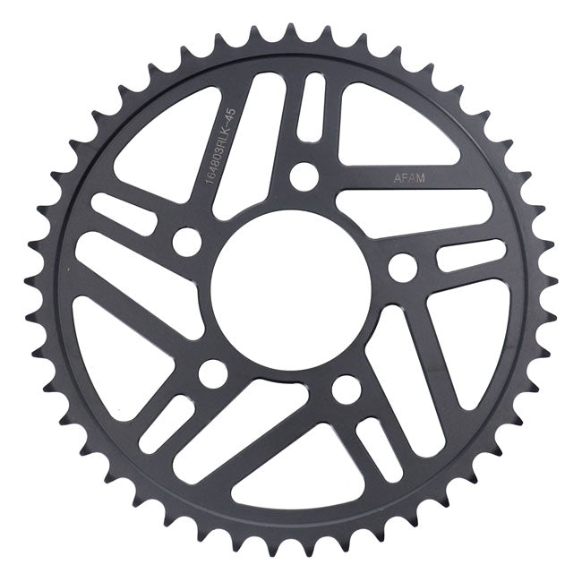 Afam, steel rear sprocket. 45 teeth Sprockets Rear Wheel Afam