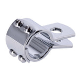 3 Piece Clamp 1 1/8". Chrome Steel Clamps 3-Piece Mcs