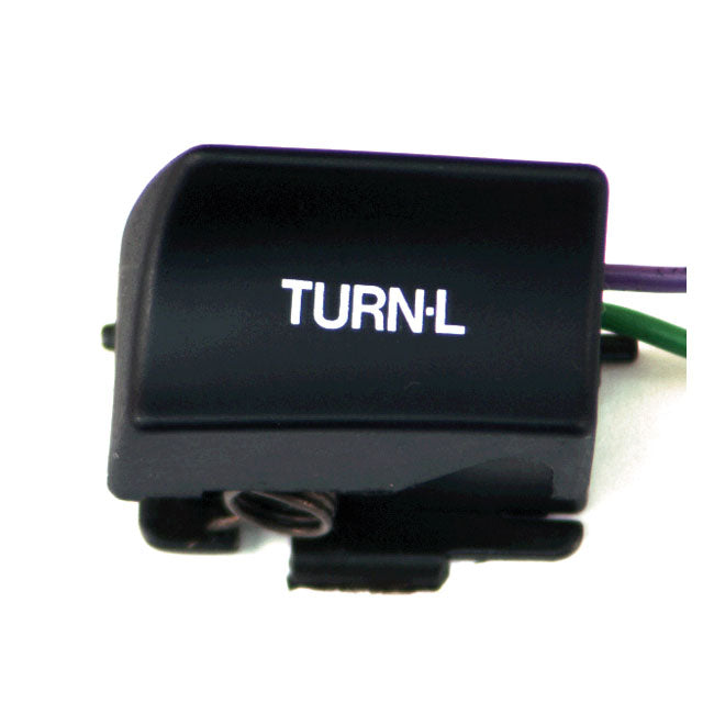 Left Turn, Handlebar Switch. Black Switches Handlebar Mcs