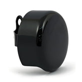 Horn Cover, Smooth Round. Black Horn Covers Mcs