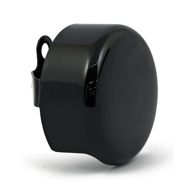 Horn Cover, Smooth Round. Black Horn Covers Mcs
