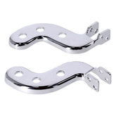 Passenger Foot Peg Bracket Kit. Chrome Footpegs Brackets Mcs