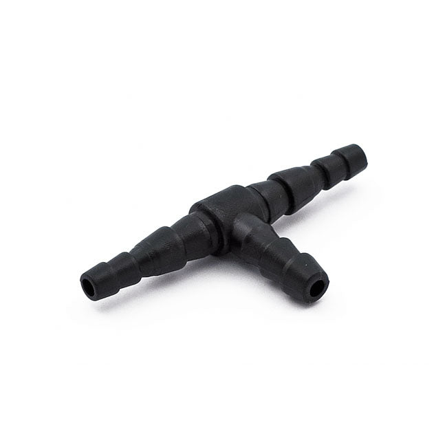 Oil Hose Tee. 3 Way. Black Oil Line Fittings Mcs