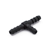 Oil Hose Tee. 3 Way. Black Oil Line Fittings Mcs