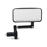 Convex In Bar Mirror Set, Rectangular. Black Mirrors Mcs
