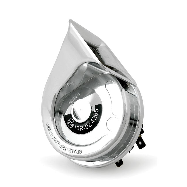 Oem Style Horn, ''Early Square Style''. Chrome Horns Mcs