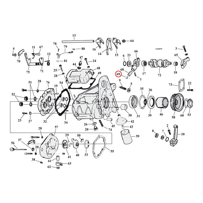 Spring, Cam Follower Transmission Misc Mcs