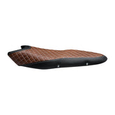 C-Racer, SV650 seat. Brown pleated Seat C Racer