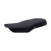 C-Racer, K-series seat. Black pleated Seat C Racer