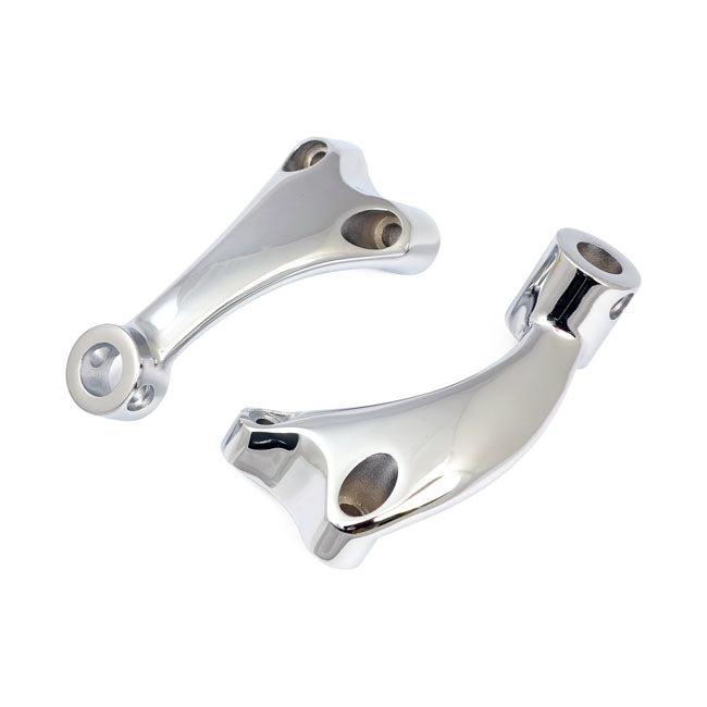 Xl Sportster Forward Control Foot Peg Support Set. Chrome Forward Controls Misc Mcs