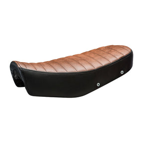 C-Racer, Scrambler seat. Brown pleated Seat C Racer