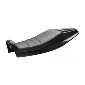 C-Racer, flat track seat low. Black Seat C Racer