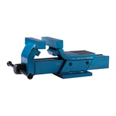 Kukko, parallel bench vise. Blue. 140mm jaw spread Kukko