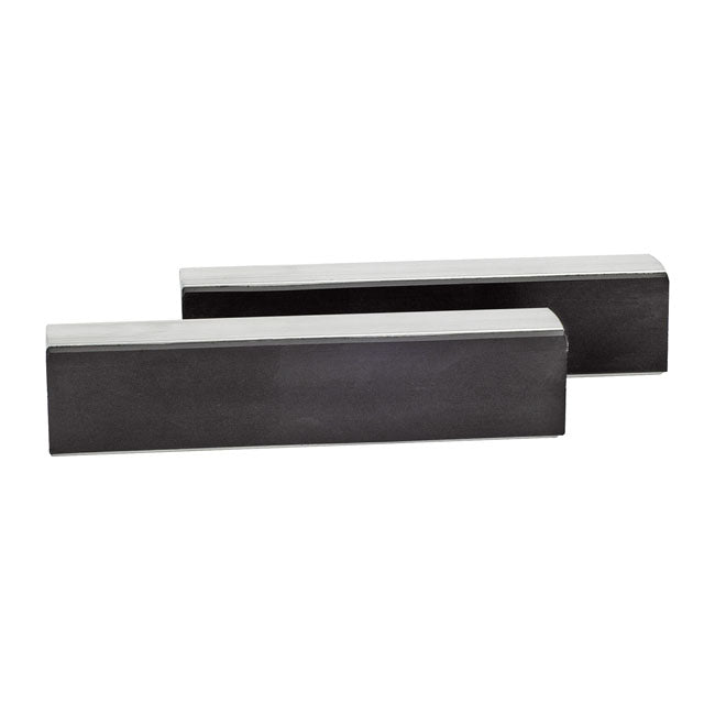 Kukko, aluminum magnetic vice jaws. Rubber Kukko