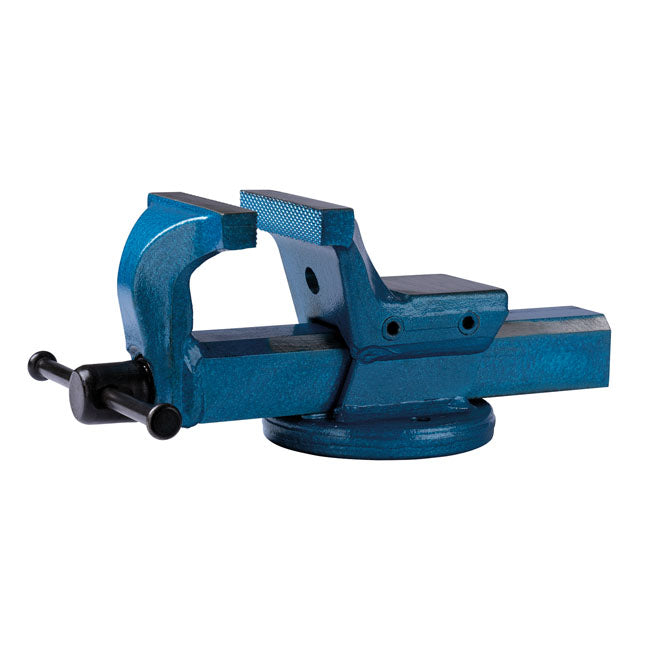 Kukko, parallel bench vise. Blue. 150mm jaw spread Kukko