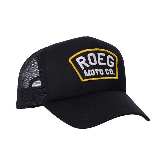 Roeg Tuscon Trucker Cap Black Caps Roeg