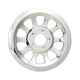 Pulley Cover, ''Holes'' 66t. Chrome Pulleys Covers Mcs