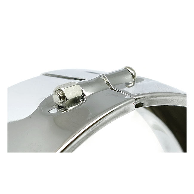 Recessed Trim Ring. 5 3/4" Headlamp. Chrome Headlamp Trim Rings Mcs