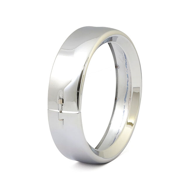 Recessed Trim Ring. 7" Headlamp. Chrome Headlamp Trim Rings Mcs