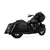 Vance & Hines Slip-On BlackSlash 450, Black - 24+ Touring Exhaust Slip-Ons And Mufflers Vance & Hines