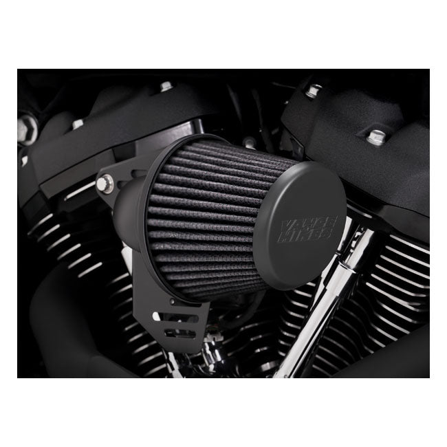 Vance & Hines V02 Falcon Air Cleaner, Matte Black - Milwaukee 8 Air Cleaner Vance & Hines