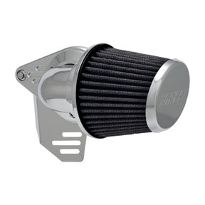 Vance & Hines V02 Falcon Air Cleaner, Chrome - Milwaukee 8 Air Cleaner Vance & Hines