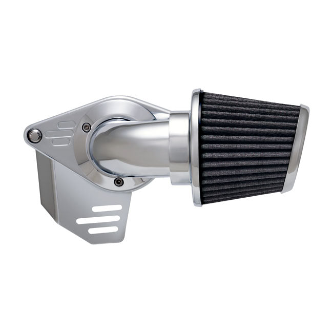 Vance & Hines V02 Falcon Air Cleaner, Chrome - Milwaukee 8 Air Cleaner Vance & Hines