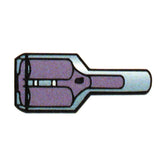 Connectors, slide-on terminal, blue Slide-On Terminals Standard