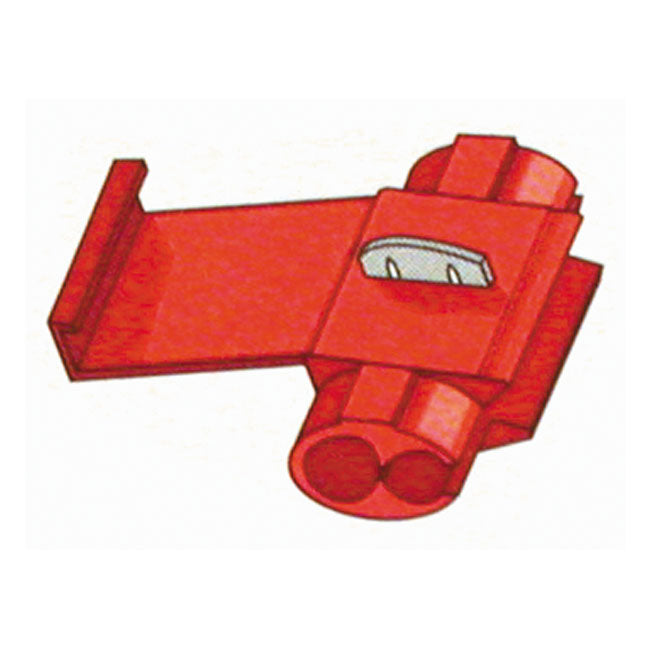 Connectors, Parallel Quick Slice. Red Electrical Connectors Standard
