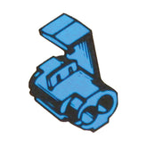 Connectors, Parallel Quick Slice. Blue Electrical Connectors Standard