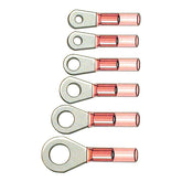 Standard Co, Ring terminal connectors #6. Red Terminals Standard