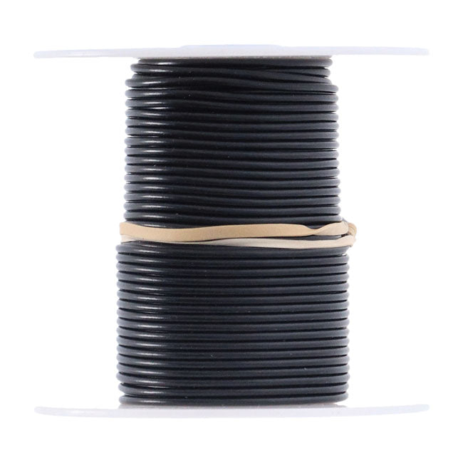 Wire on spool, 18 gauge. 100 ft. Black Wiring Standard