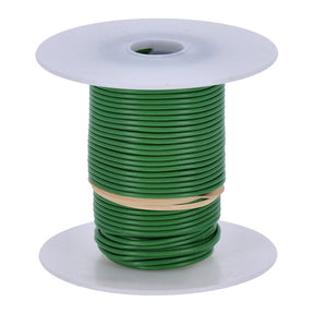 Wire on spool, 18 gauge. 100 ft. Green Wiring Standard