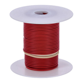 Wire on spool, 18 gauge. 100 ft. Red Wiring Standard