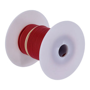 Wire on spool, 18 gauge. 100 ft. Red Wiring Standard