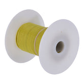 Wire on spool, 18 gauge. 100 ft. Yellow Wiring Standard