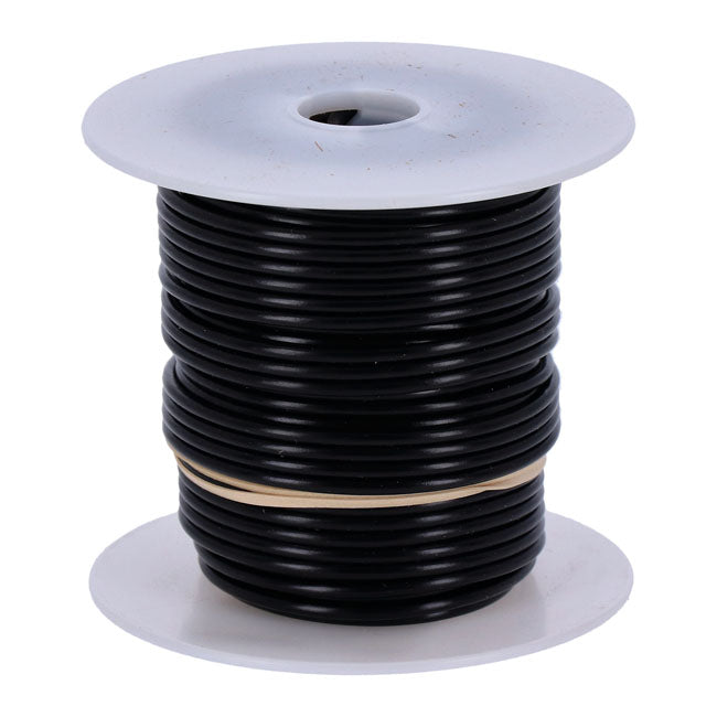 Wire on spool, 14 gauge. 100 ft. Black Wiring Standard