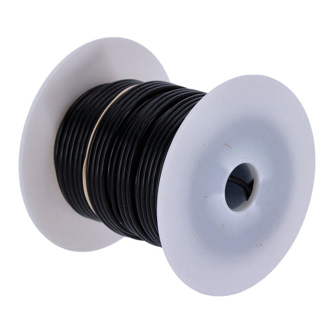 Wire on spool, 14 gauge. 100 ft. Black Wiring Standard