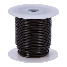 Wire on spool, 14 gauge. 100 ft. Brown Wiring Standard