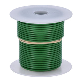 Wire on spool, 14 gauge. 100 ft. Green Wiring Standard