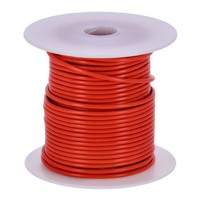 Wire on spool, 14 gauge. 100 ft. Orange Wiring Standard