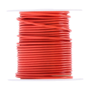 Wire on spool, 14 gauge. 100 ft. Orange Wiring Standard
